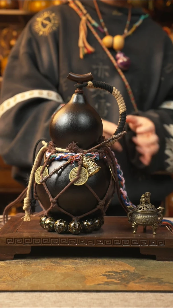 439大漆一物一拍记葫堂出品【不带手串】