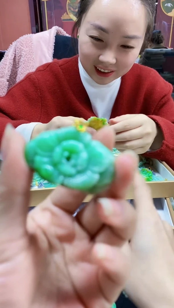颈饰未镶嵌翡翠翡翠吊坠87