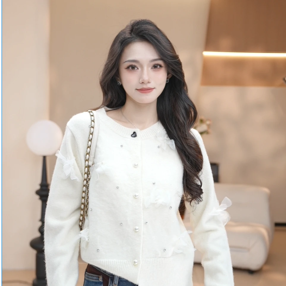 Basic House/百家好CSM24年秋冬新款百搭保暖毛衣时尚针织衫韩版