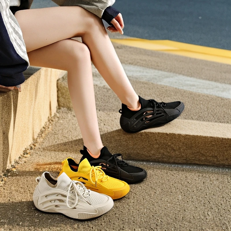 鞋子女款爆款2025新款透气飞织女鞋轻奢鞋子仙女鞋子春夏女鞋鞋子