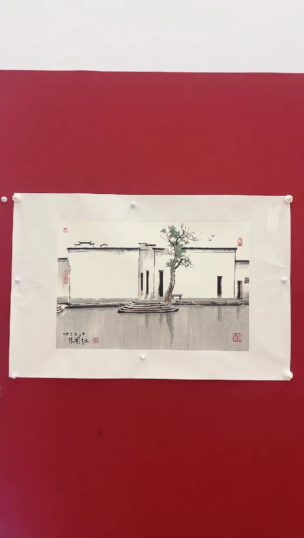 国画张国红老师画作