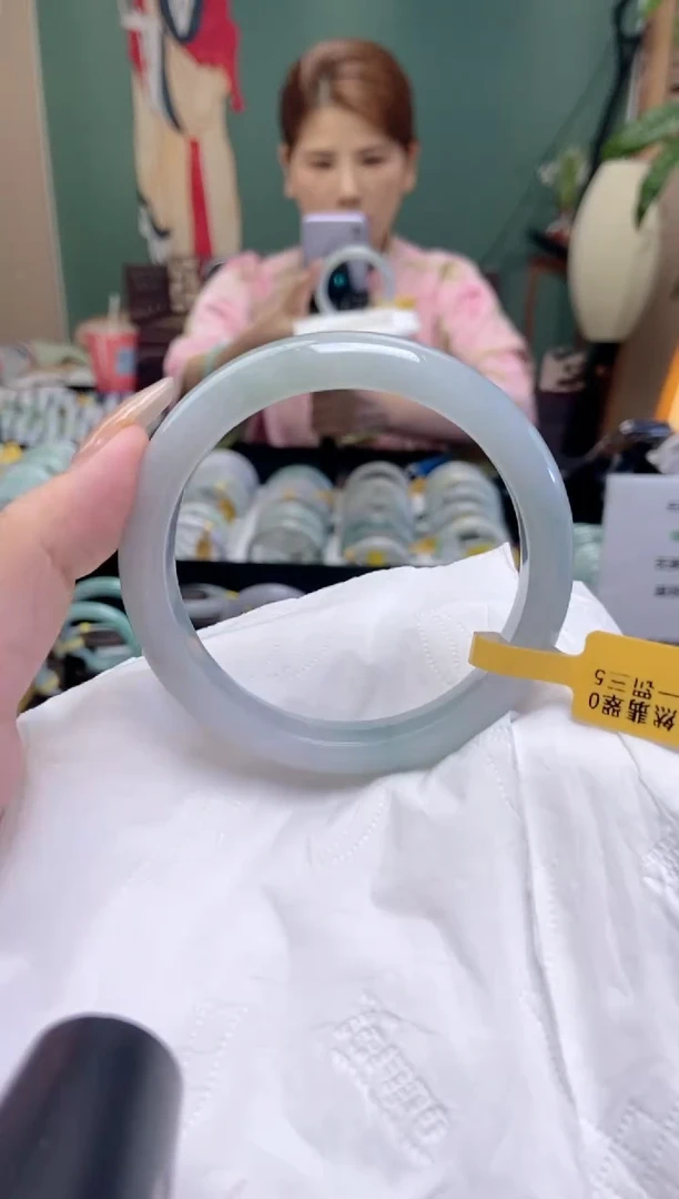 翡翠手镯未镶嵌59.7圈口x