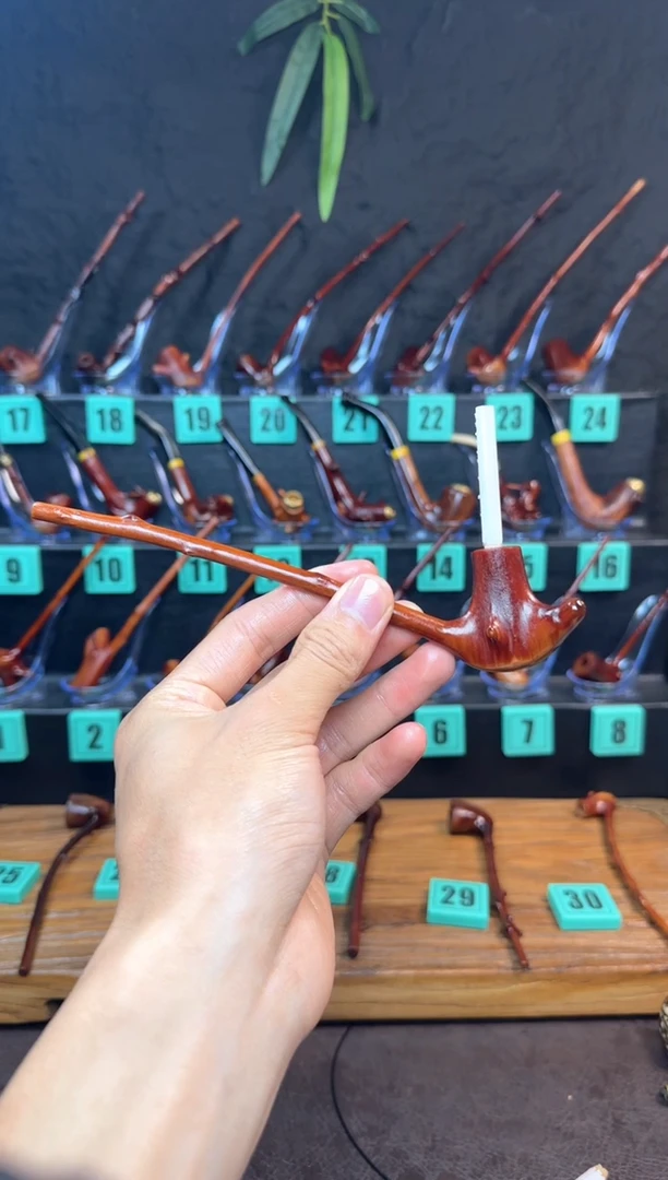 一物一图檬子木手工香烟嘴
