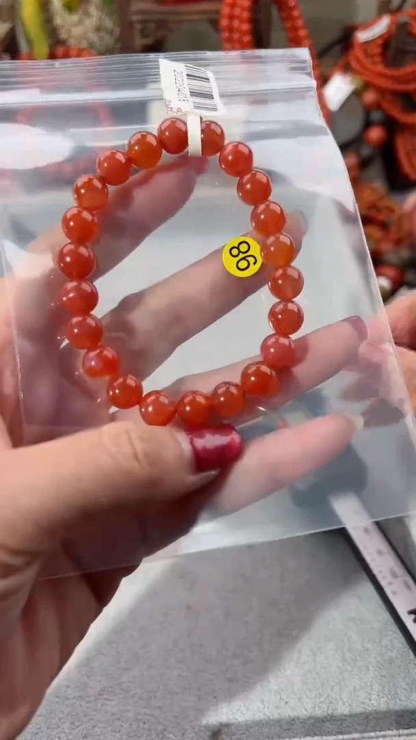 【闪购商品】南红玛瑙手串未镶嵌8