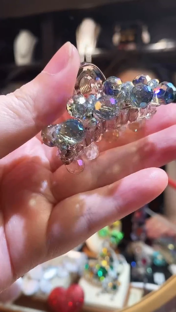 仿水晶铜合金高货 西子 小抓夹