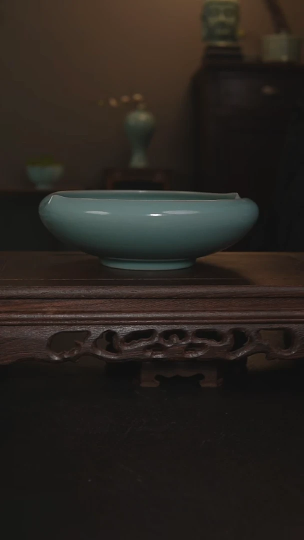 摆件瓷仿古手工大号水洗