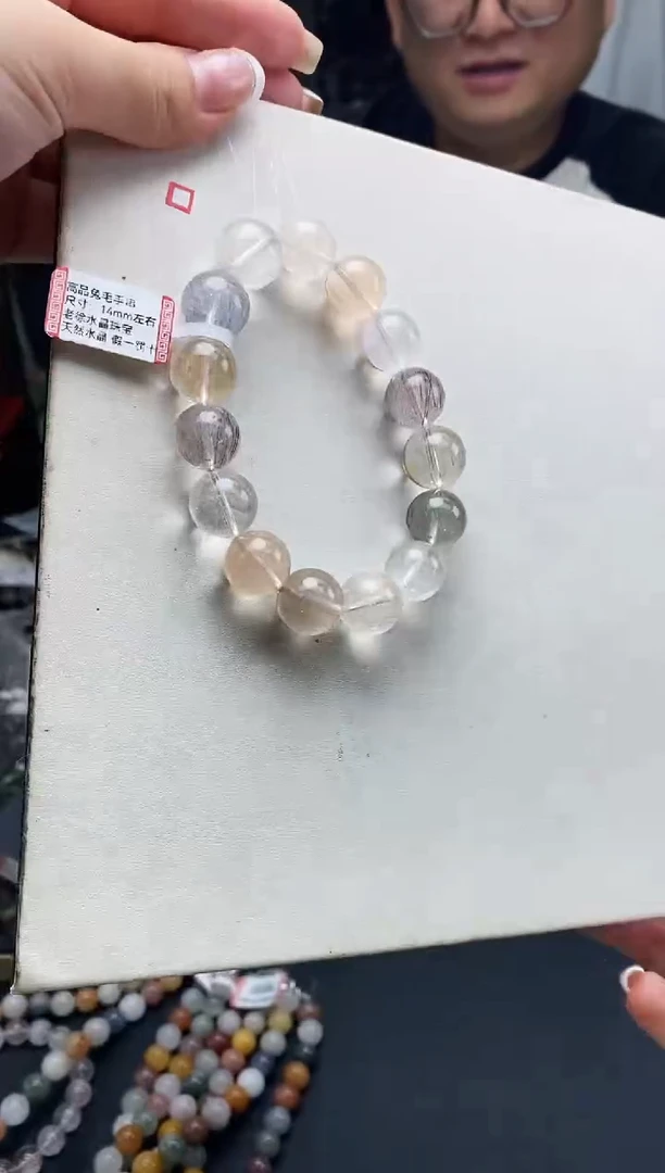 未镶嵌手串水晶手串
