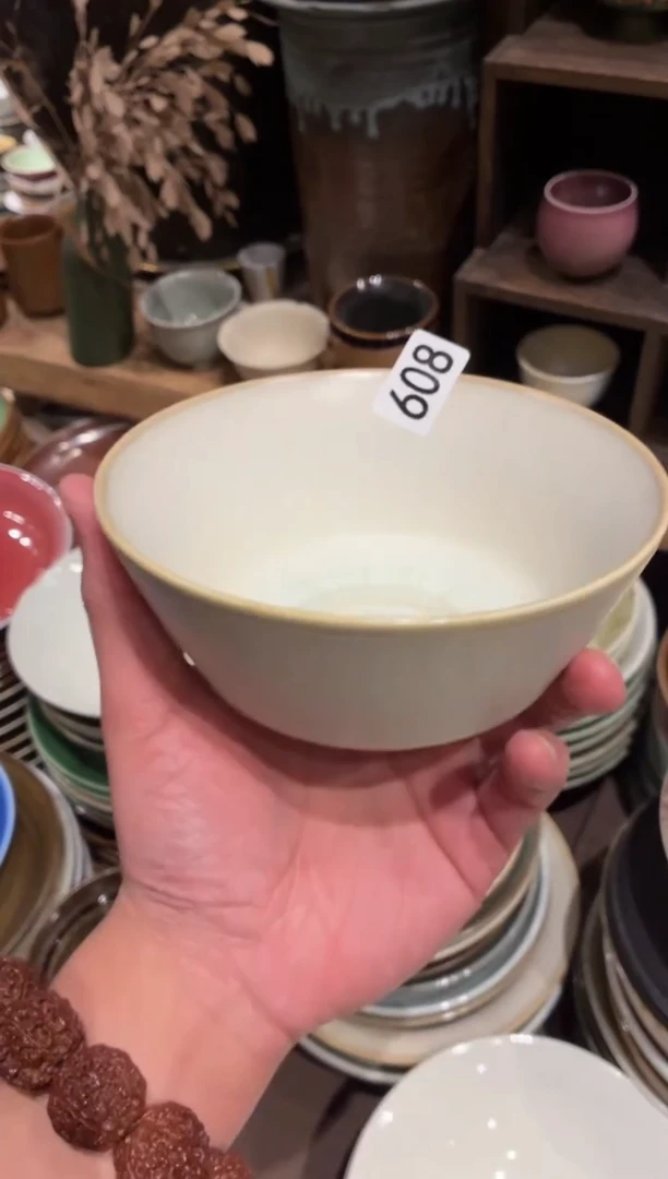 瓷片M****?608白凌霄马蹄碗2个