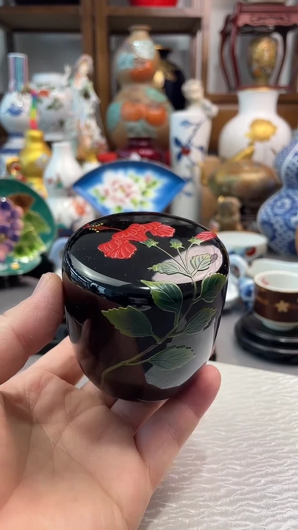 瓷片z****i琉球实木茶枣