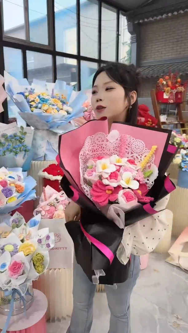 非遗手工花束，孤品清仓！!