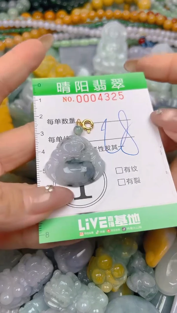 颈饰未镶嵌翡翠闪购0004325