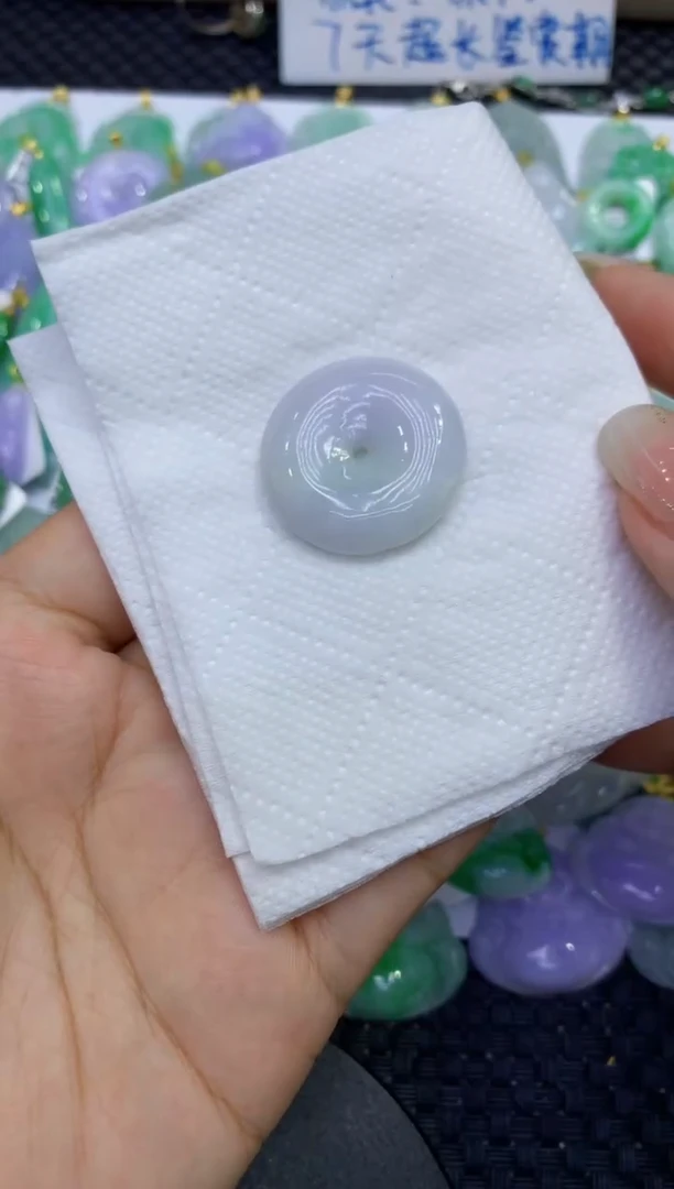 颈饰未镶嵌翡翠天然缅甸A货翡翠