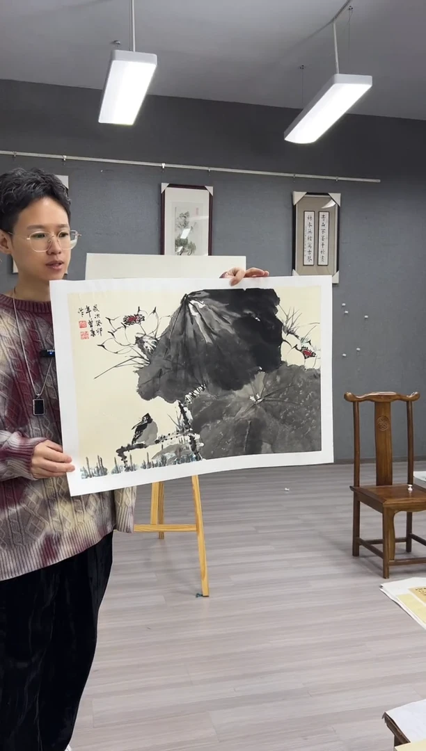 【闪购商品】国画曾康老师绘画花鸟