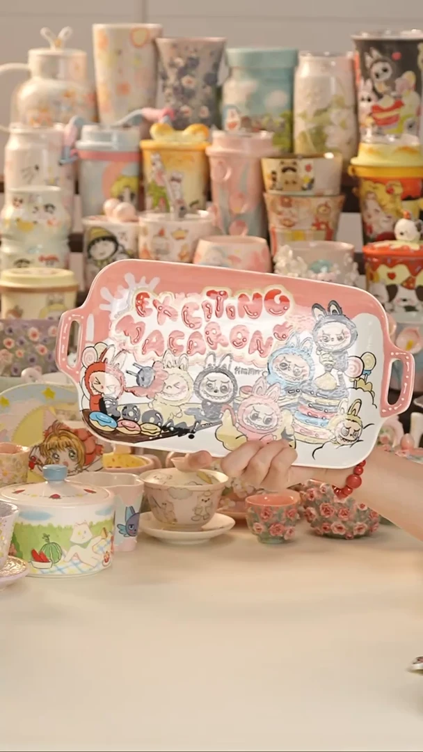 其他景德镇釉下彩手绘设计师款陶瓷