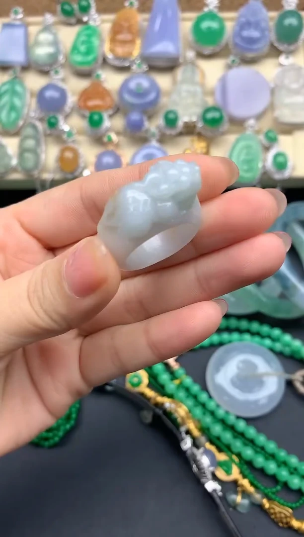 【闪购商品】翡翠戒指未镶嵌33-中国好珍宝