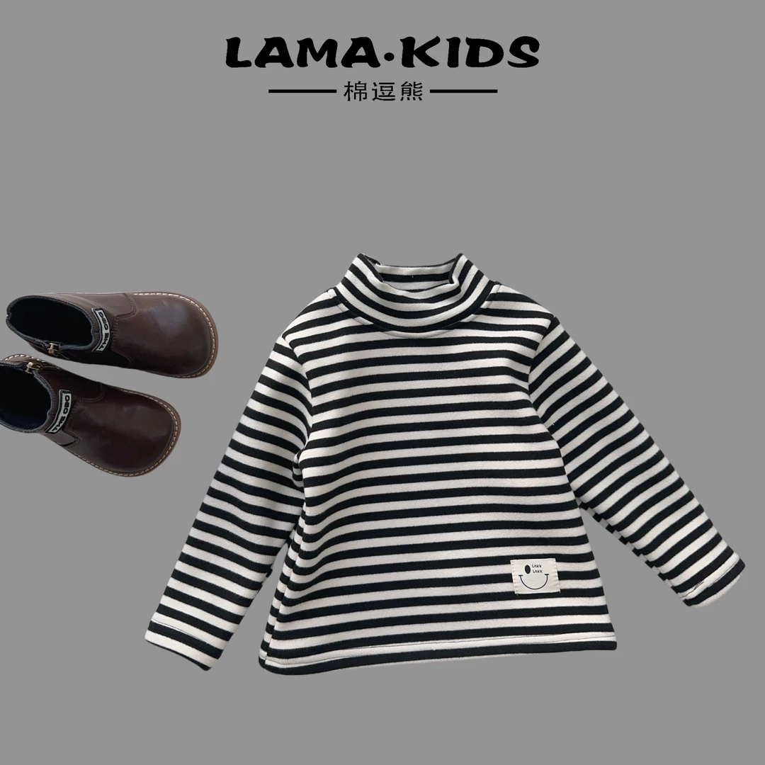 【棉逗熊冬款】男童韩版冬季休闲中大童百搭卫衣-12518