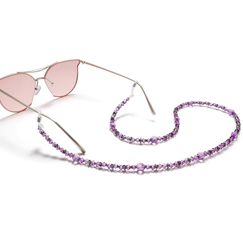 手工串珠眼镜链时尚太阳镜挂脖防掉防丢防滑女用装饰