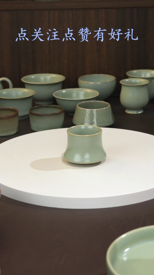 宣宝汝瓷原矿原釉手工作品