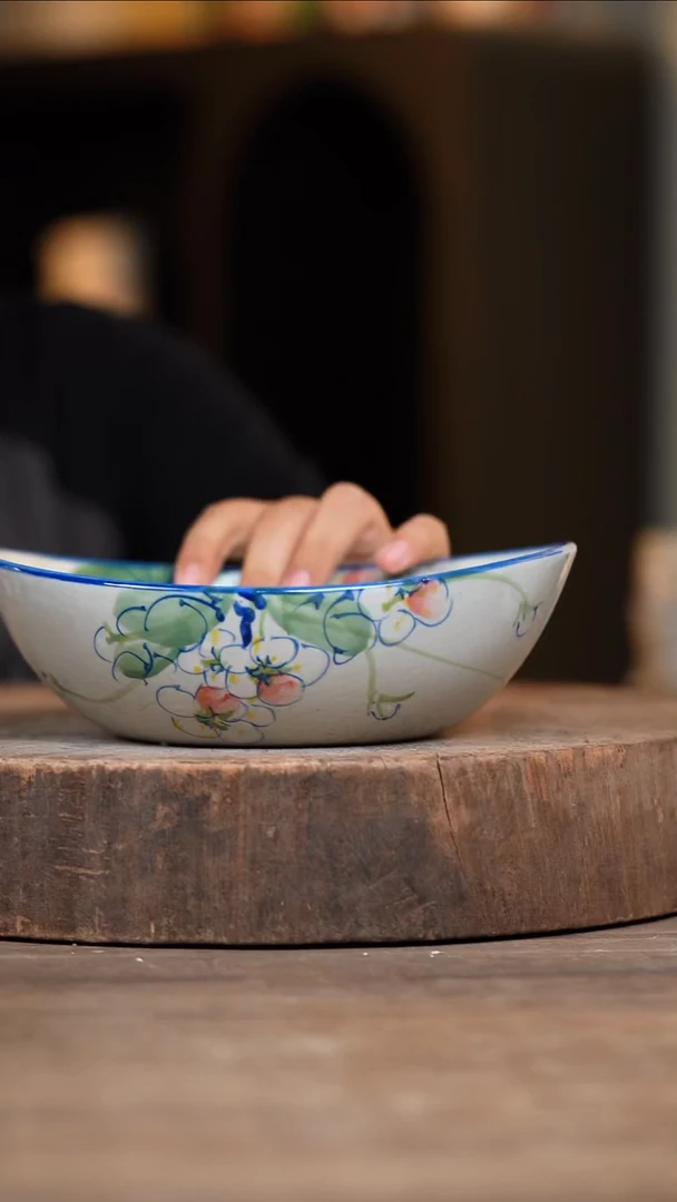 瓷片景德镇高温釉下彩（食品级）