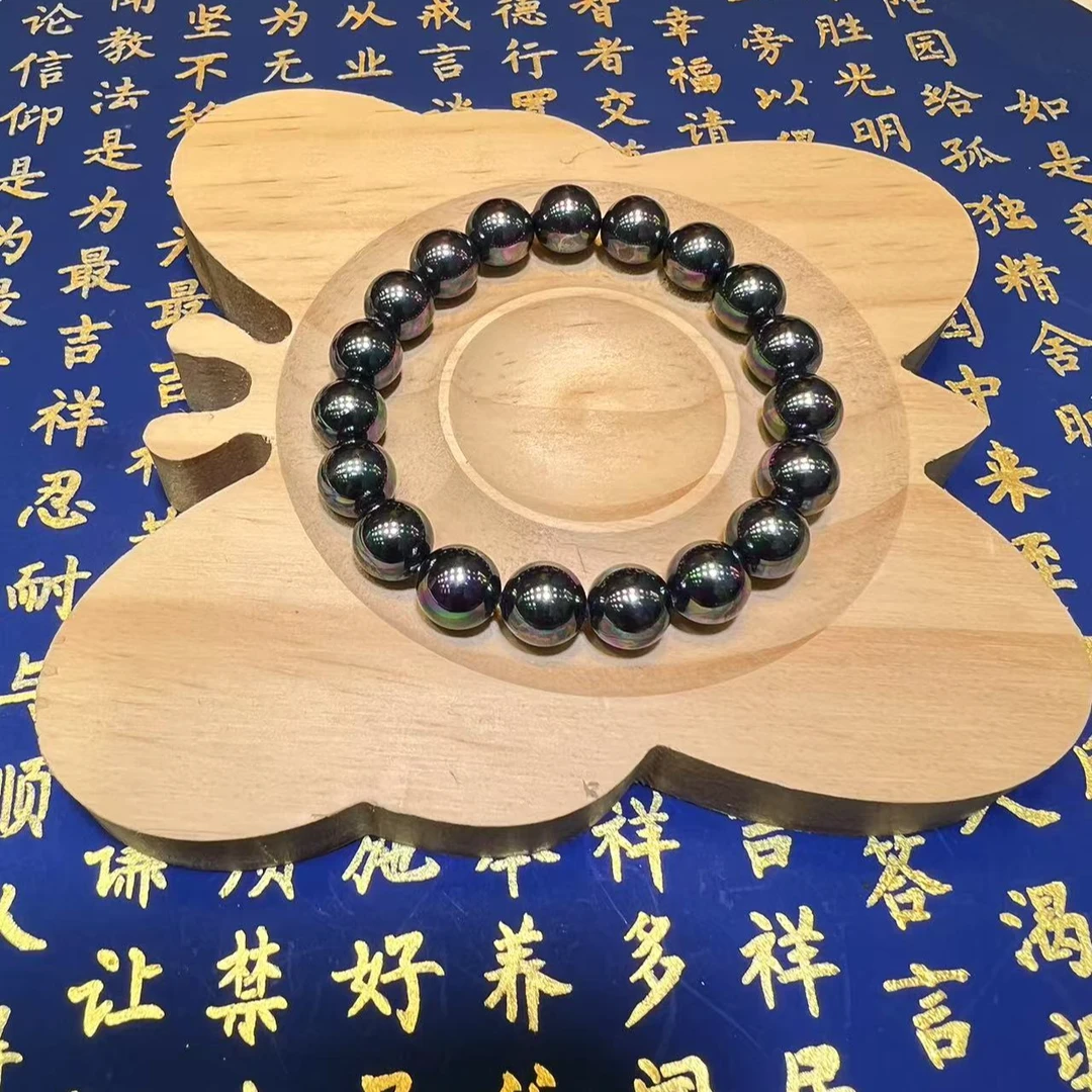 天然深海女士时尚情侣母贝珠手链老型单圈L-42