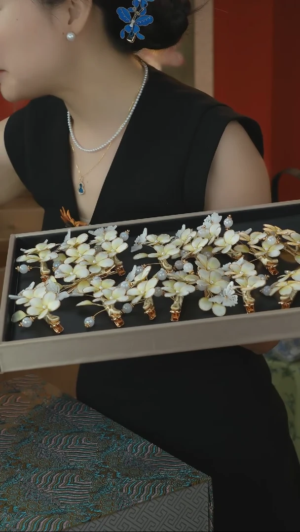 刺绣纯手工非遗国风饰品