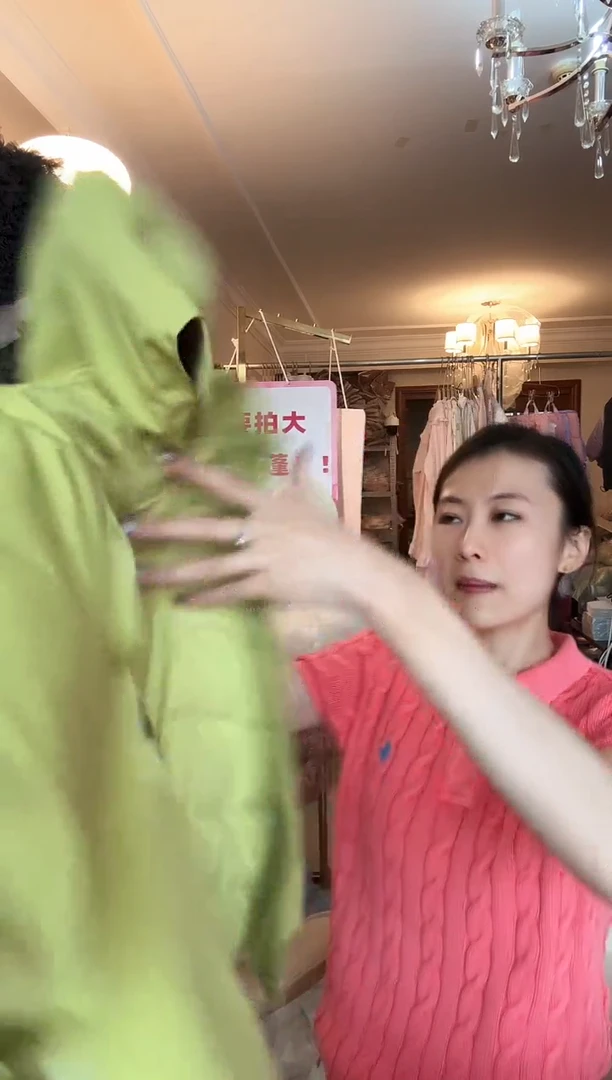 110码的直播间为准的羽绒服两件套