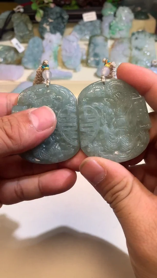 翡翠未镶嵌颈饰4/21/071多样性发其一