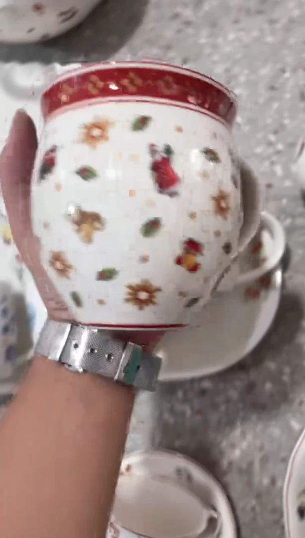 瓷片咖啡杯礼盒清仓！！！