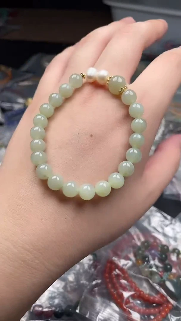 手链未镶嵌和田玉多样性发货拍一发一