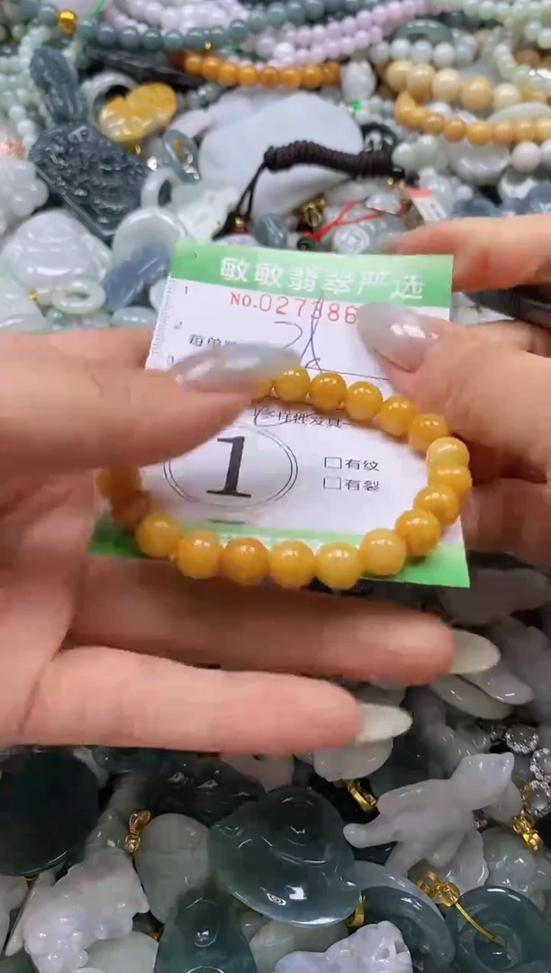 翡翠未镶嵌颈饰闪购0273867多样性发其一