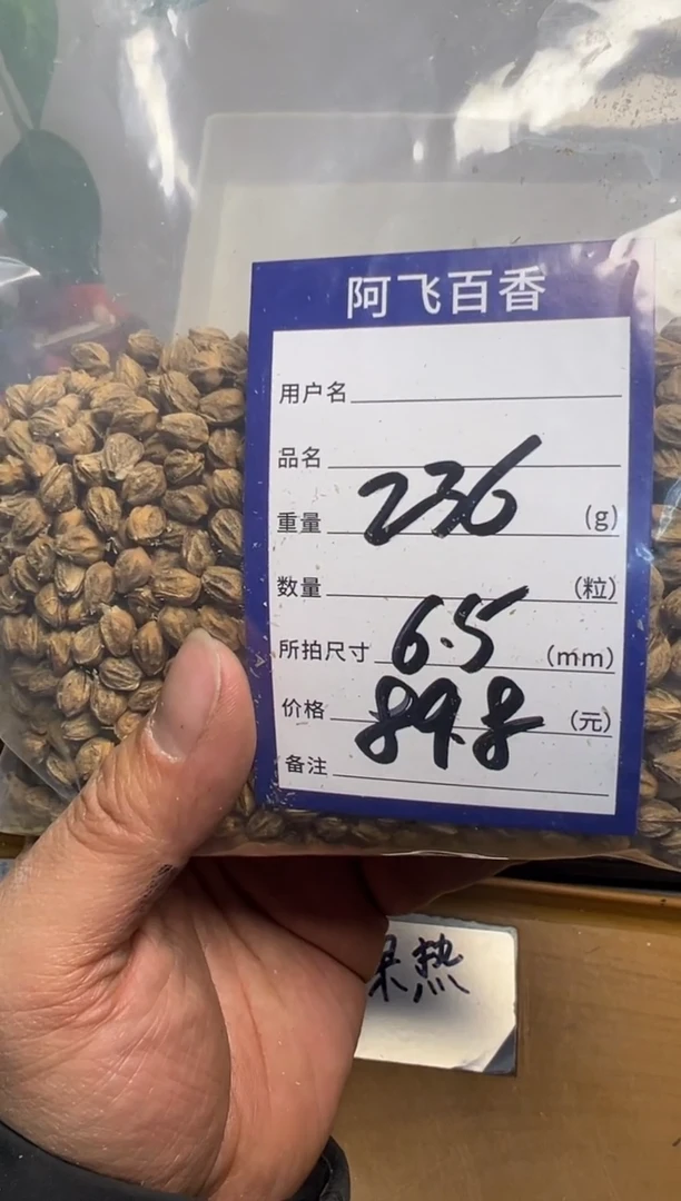 【闪购商品】柏香籽/百香籽吊坠89.8