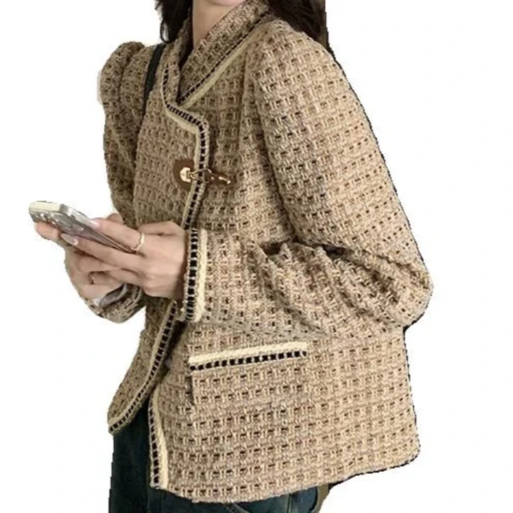 【薇薇专属】发饰设计感小香风外套03