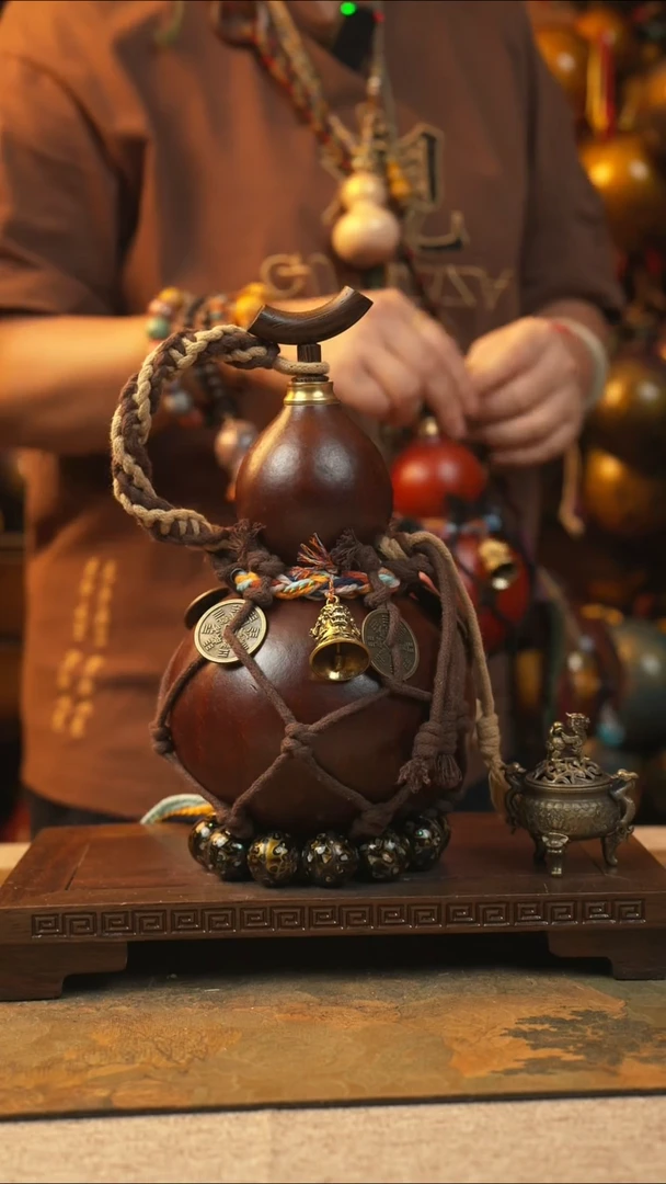 128大漆一物一拍记葫堂出品【不带手串】