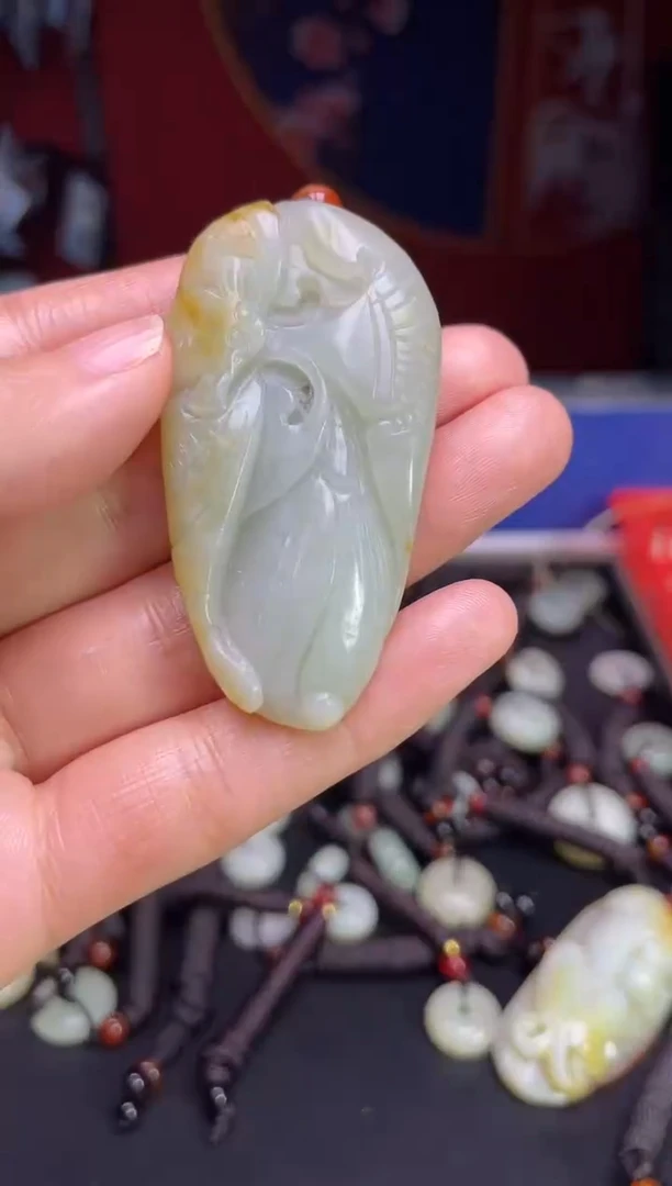 颈饰未镶嵌和田玉123