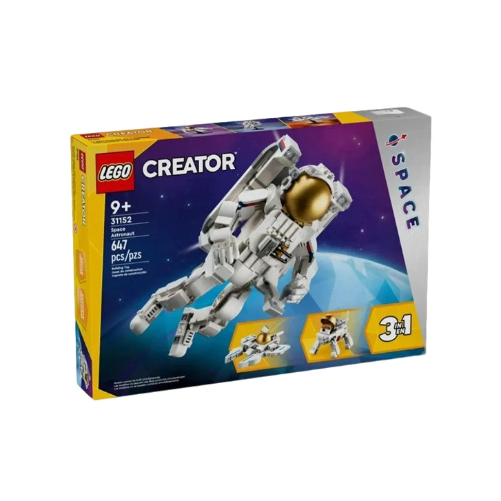 LEGO/乐高【冠希专属】（压盒）经典创意系列31152太空宇航员拼装益智