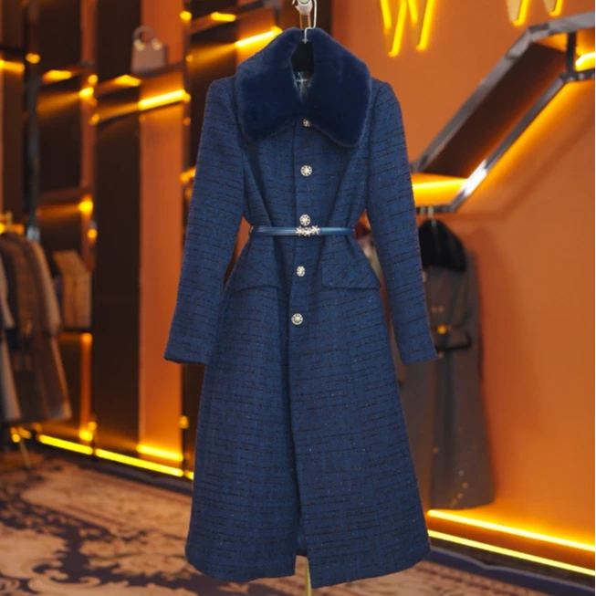 90白鹅绒(袖子也加绒)时尚气质收腰鹅绒服DHZFF408088