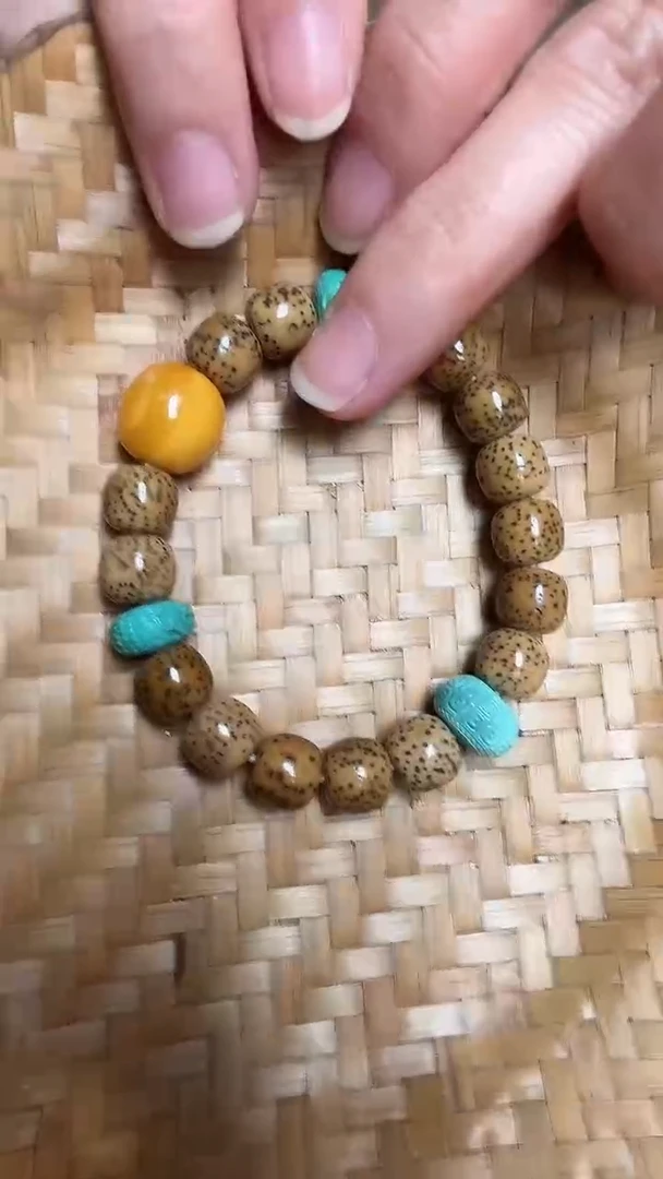 【闪购商品】星月菩提手串金色麦田专拍星月手串