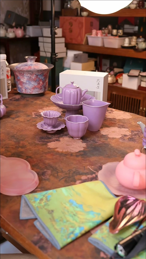 【闪购商品】陶瓷茶具（无礼盒无茶盘）@@A11142