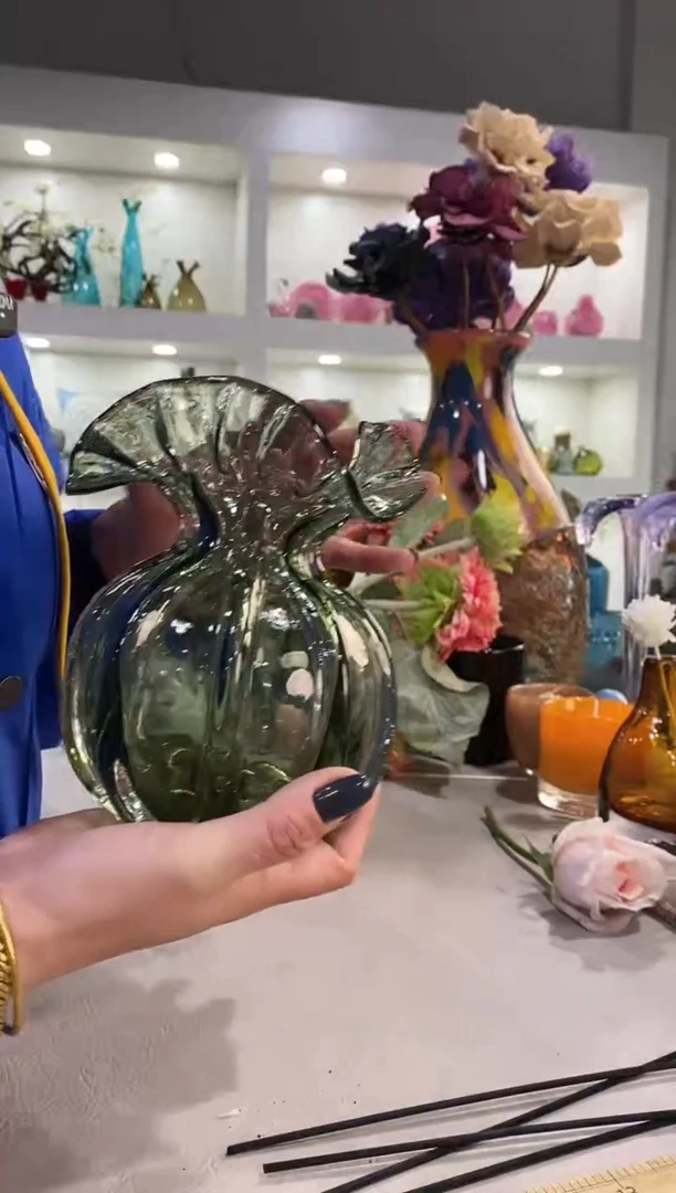 慕忆家手作琉璃花瓶