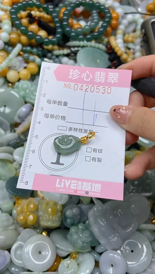 颈饰未镶嵌翡翠闪购0420530
