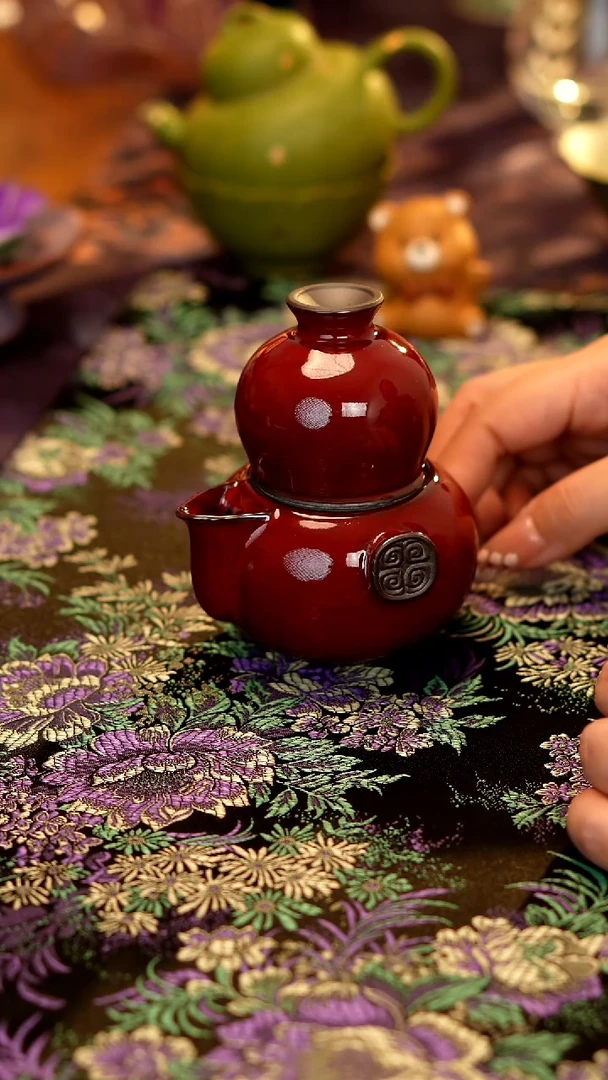 故宫红葫芦一壶两杯············