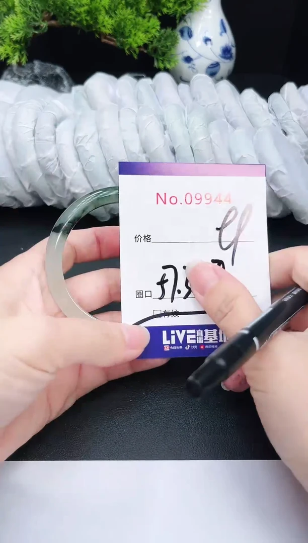 未镶嵌手镯翡翠9944
