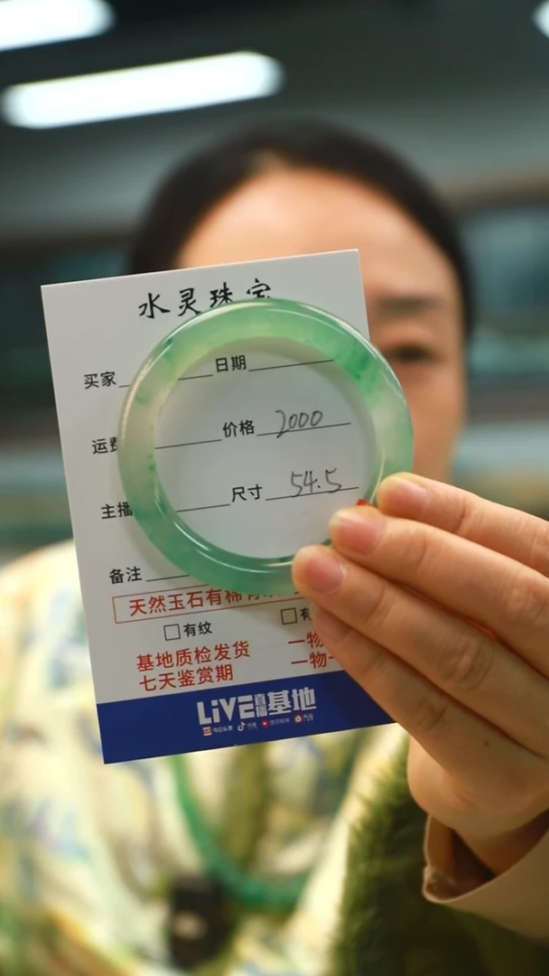 【闪购商品】石英质玉手镯未镶嵌天然独龙玉手镯圈口54.5