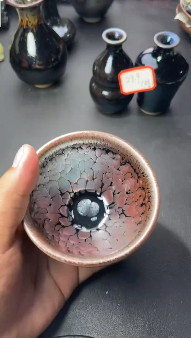 茶盏272（叶紫建盏叶紫