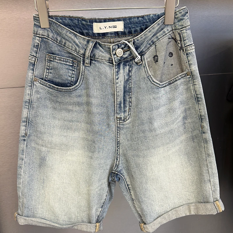 修身耐磨潮流直筒裤夏季短裤时尚薄款大众基础