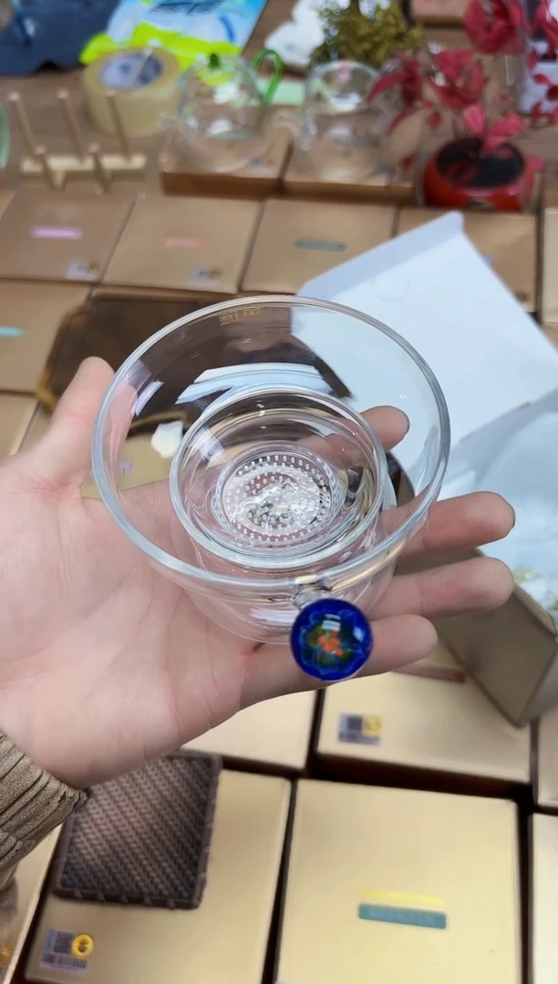 风谜花语观山茶漏+风谜茶巾