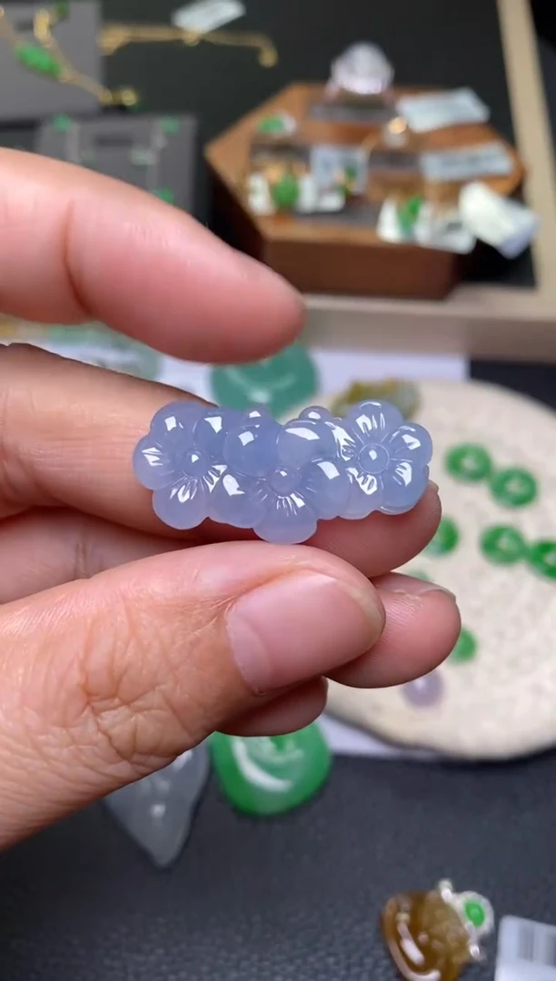 颈饰未镶嵌翡翠净货40931