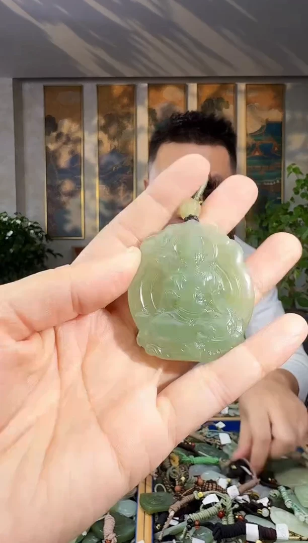 未镶嵌和田玉挂件拍一发一