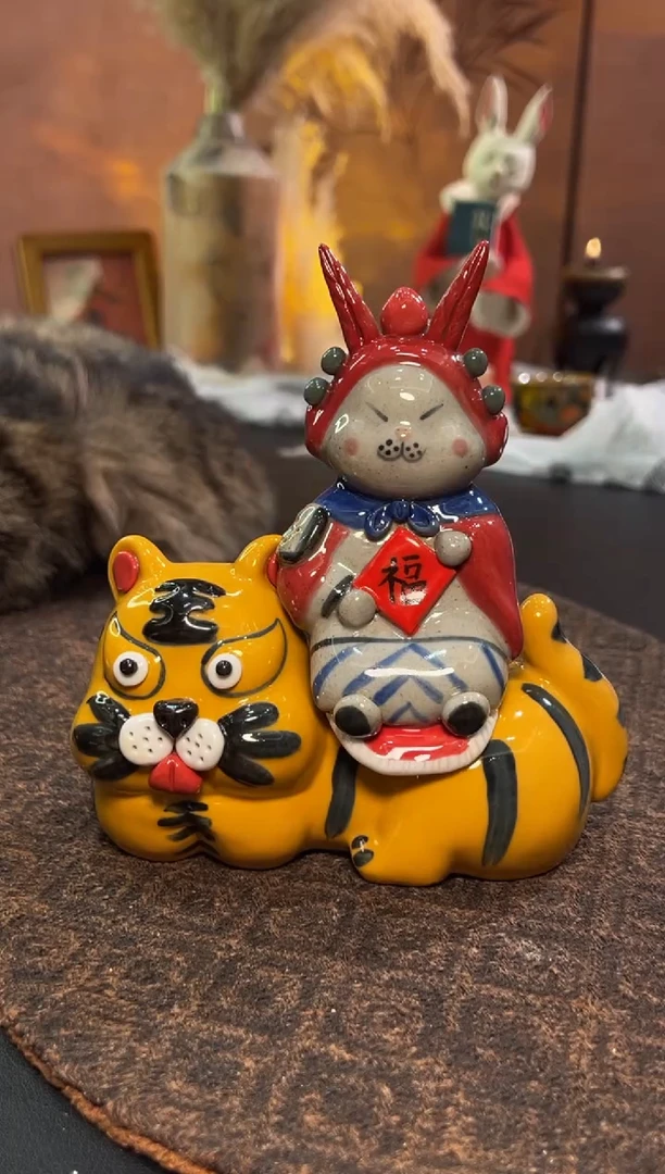 瓷片设计师款手工手作