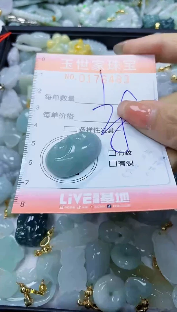 【闪购商品】翡翠颈饰未镶嵌闪购商品00176483